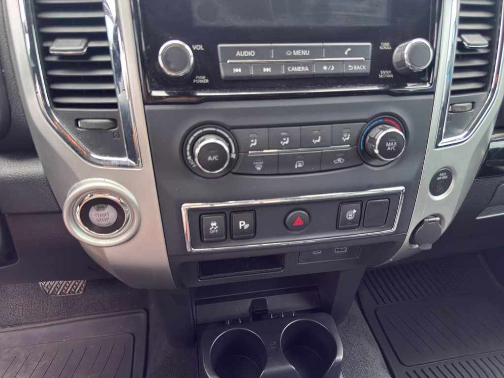2021 Super Black Nissan Titan SV RWD Truck