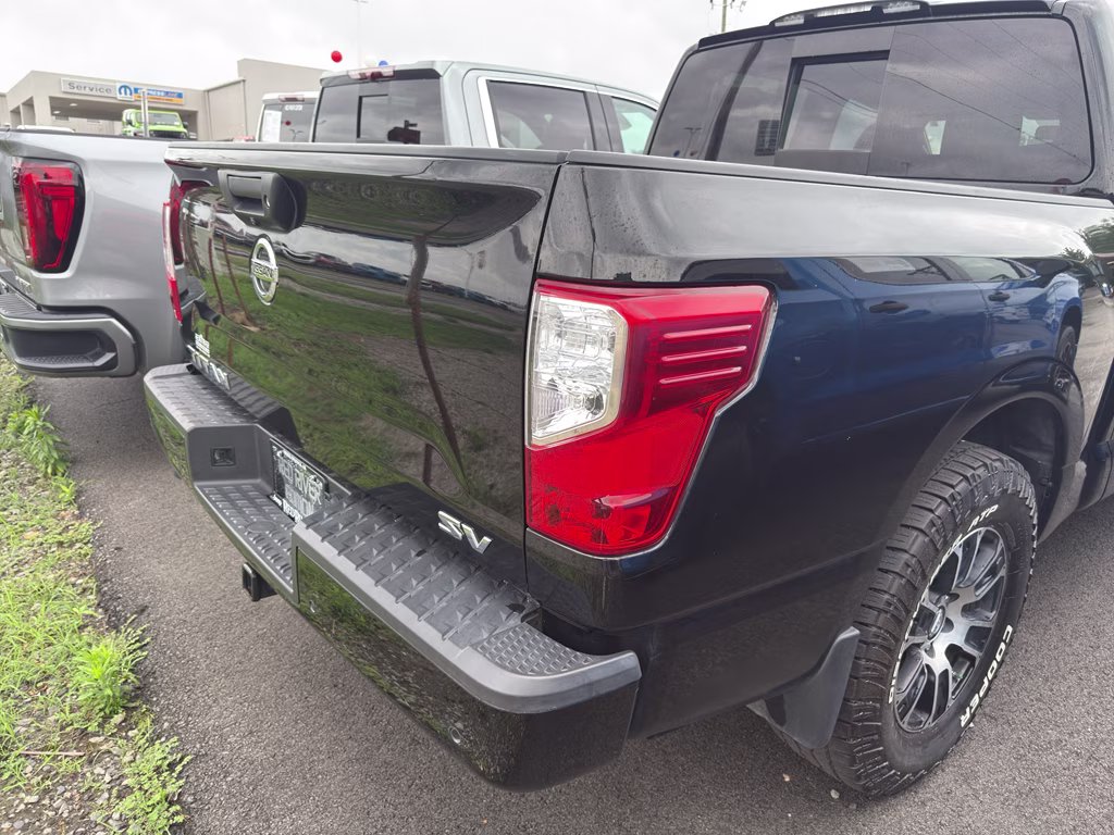 2021 Super Black Nissan Titan SV RWD Truck
