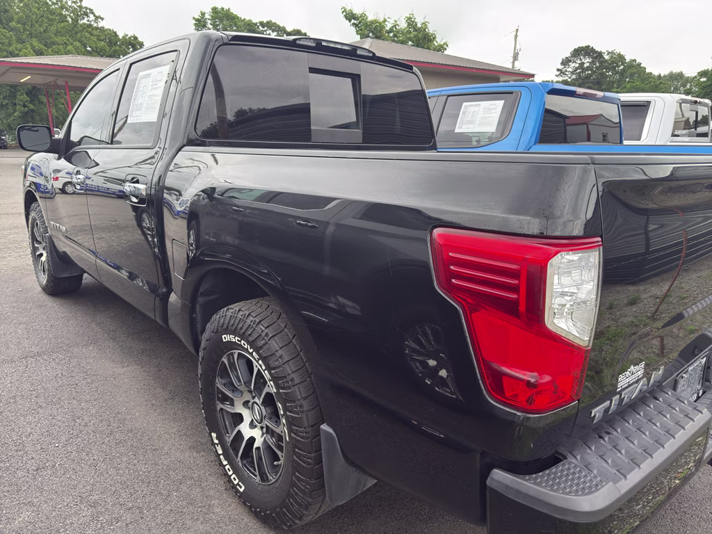 2021 Super Black Nissan Titan SV RWD Truck