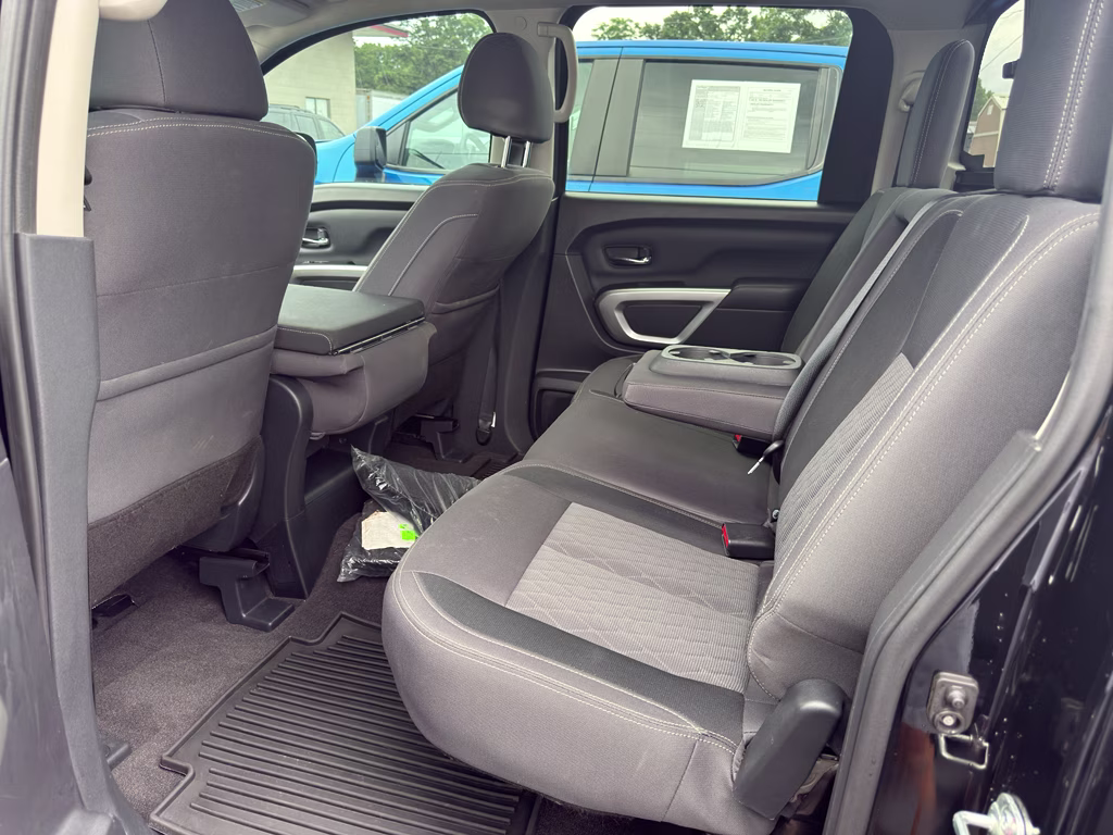 2021 Super Black Nissan Titan SV RWD Truck