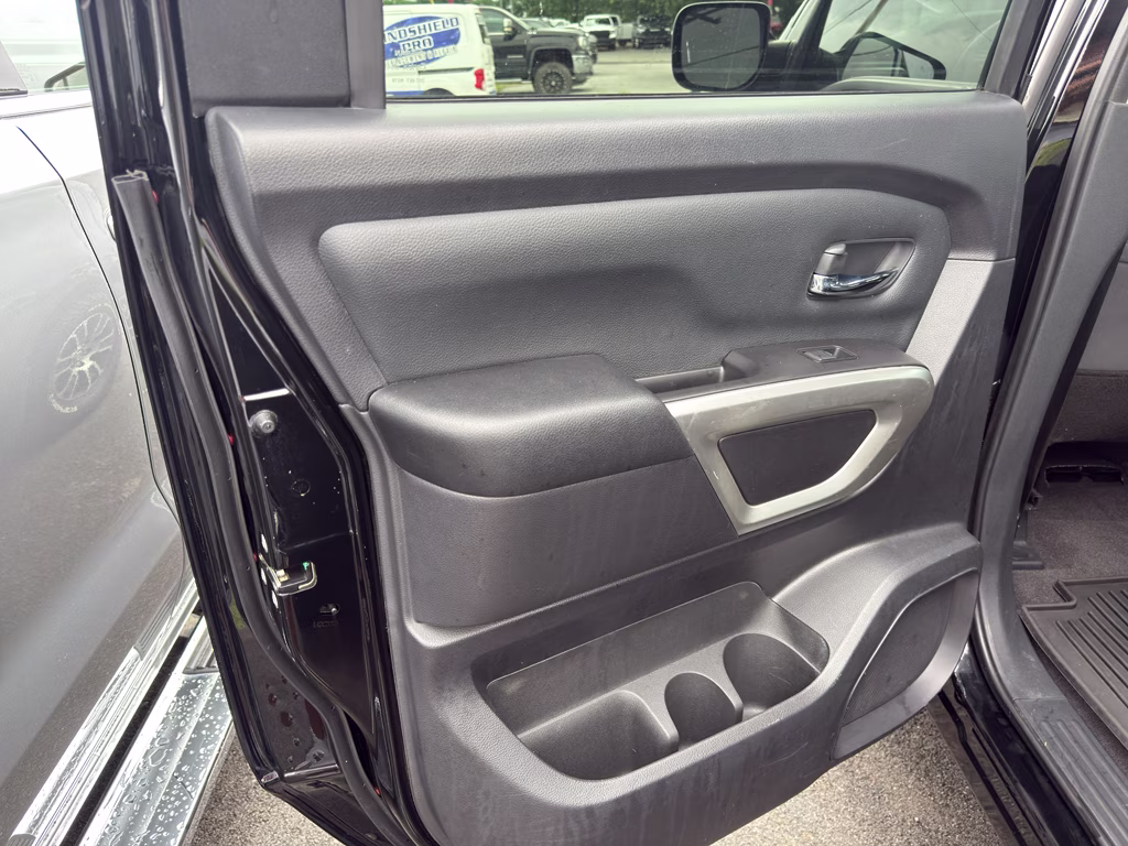 2021 Super Black Nissan Titan SV RWD Truck