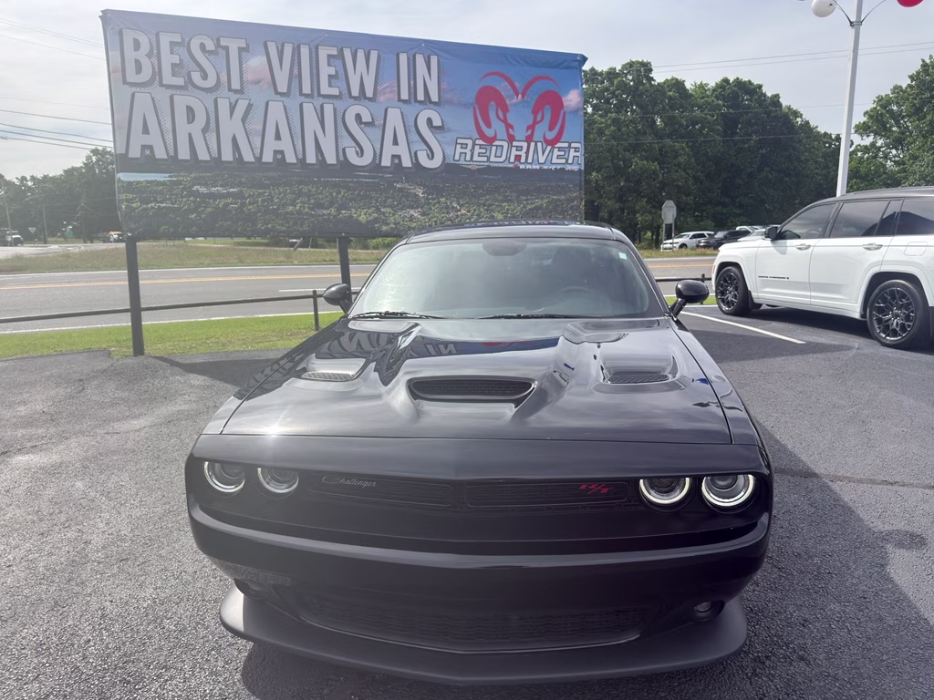 2023 Pitch Black Clearcoat Dodge Challenger R/T Scat Pack RWD Coupe