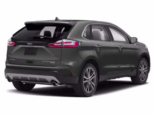 2019 Magnetic Metallic Ford Edge Titanium FWD SUV