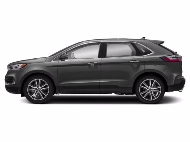 2019 Magnetic Metallic Ford Edge Titanium FWD SUV