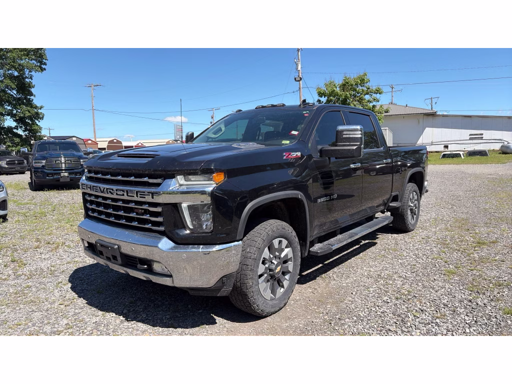 2022 Black Chevrolet Silverado LTZ 4X4 Truck