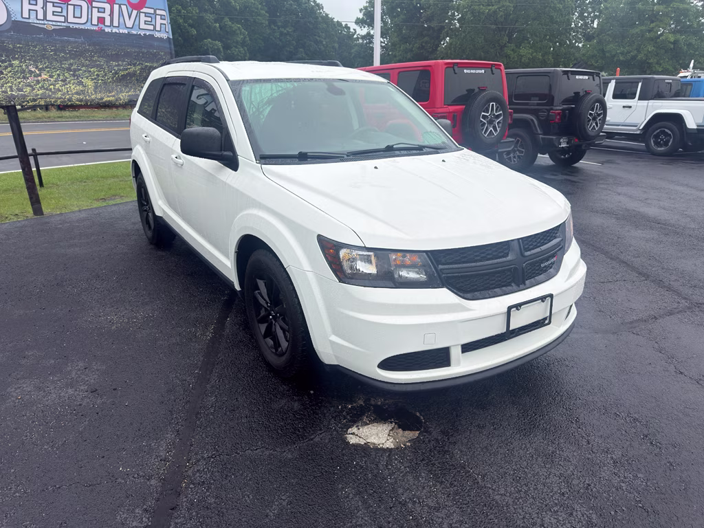 2020 Vice White Dodge Journey SE Value FWD SUV