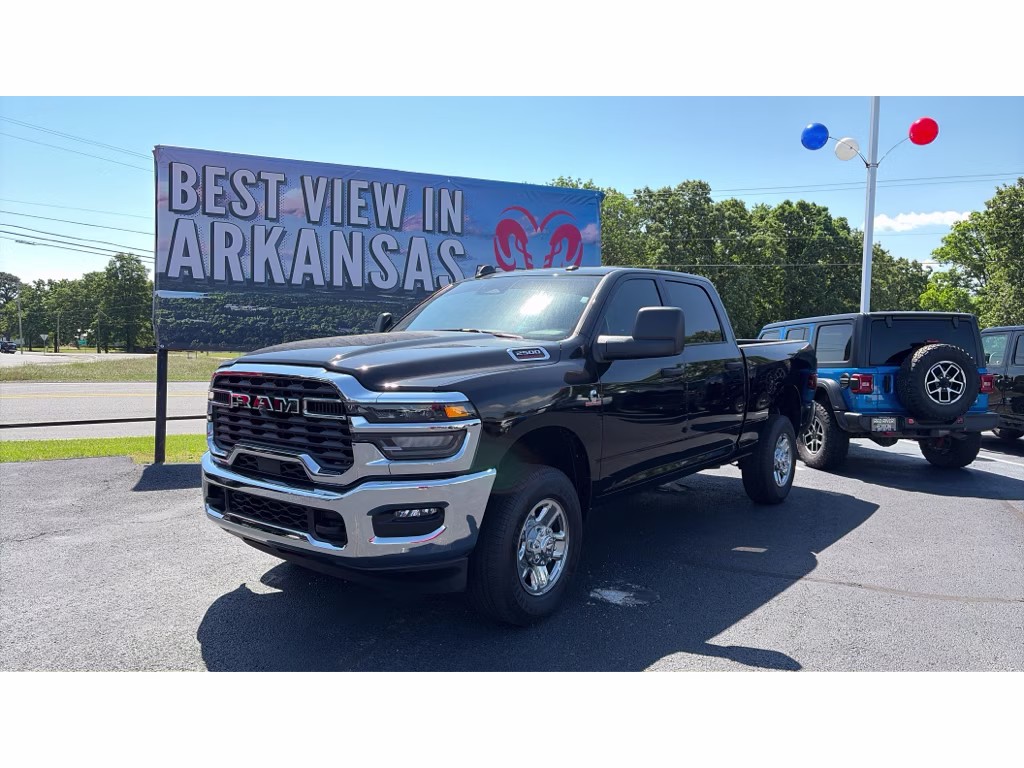 2025 Diamond Black Crystal Pearlcoat Ram 2500 Tradesman 4X4 Truck