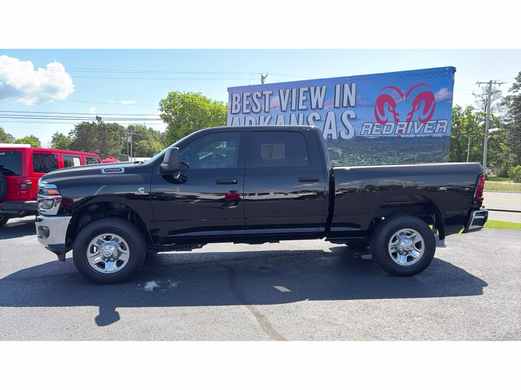 2025 Diamond Black Crystal Pearlcoat Ram 2500 Tradesman 4X4 Truck