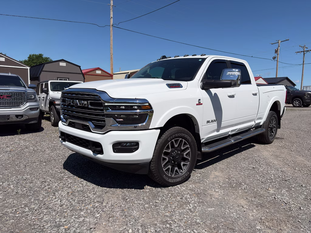 2025 Bright White Clearcoat Ram 2500 Longhorn 4X4 Truck