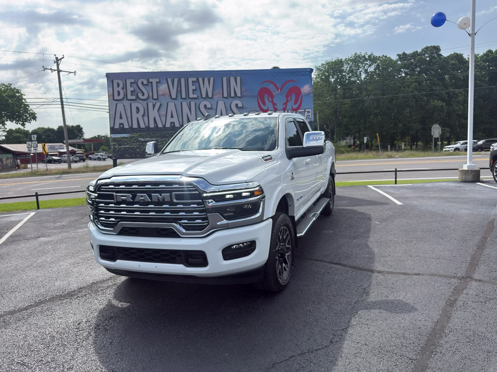 2025 Bright White Clearcoat Ram 2500 Longhorn 4X4 Truck