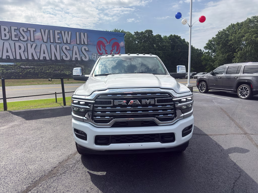 2025 Bright White Clearcoat Ram 2500 Longhorn 4X4 Truck
