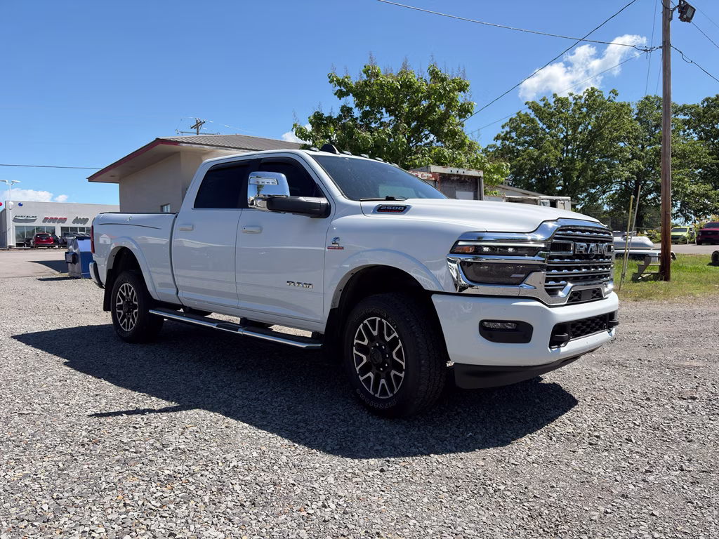 2025 Bright White Clearcoat Ram 2500 Longhorn 4X4 Truck