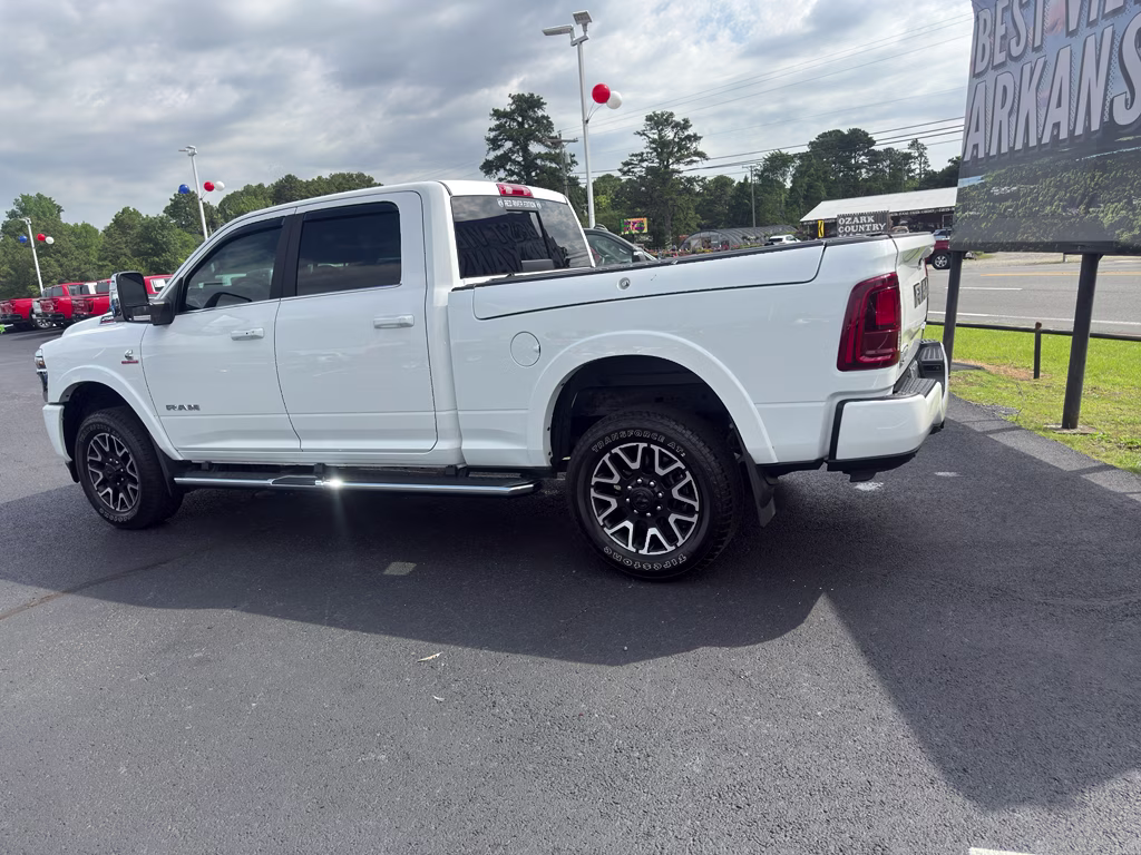 2025 Bright White Clearcoat Ram 2500 Longhorn 4X4 Truck