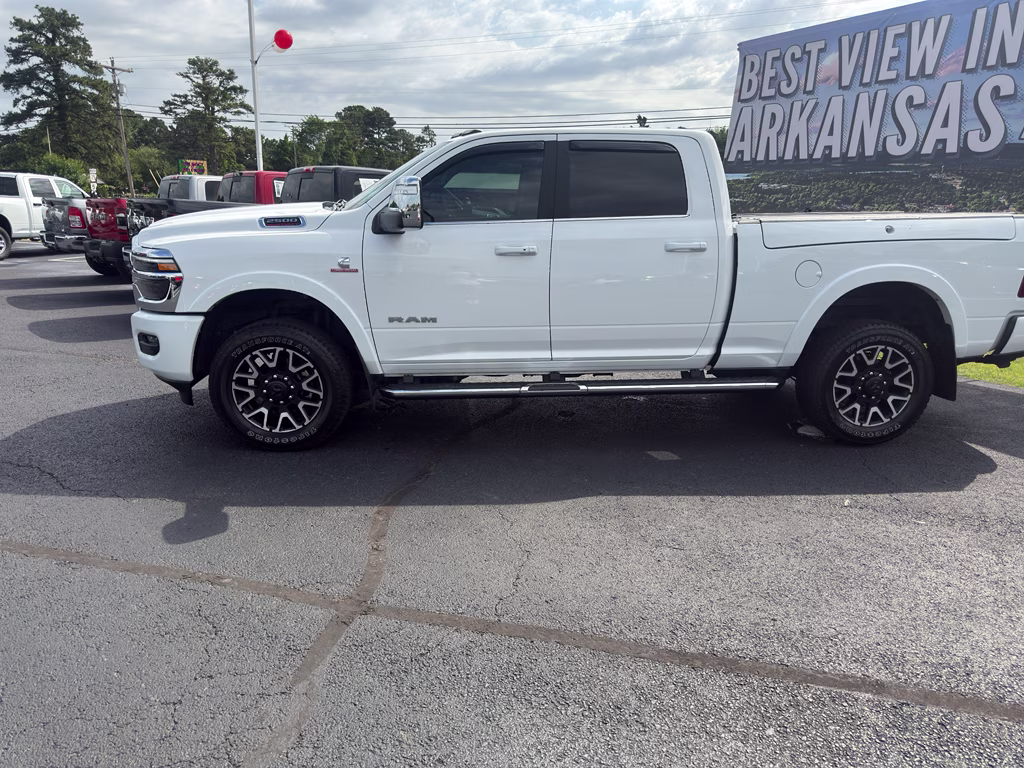 2025 Bright White Clearcoat Ram 2500 Longhorn 4X4 Truck