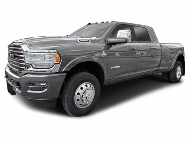 2024 Billet Silver Metallic Clearcoat Ram 3500 Longhorn 4X4 Truck