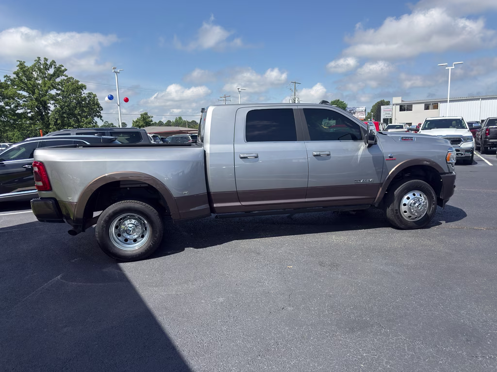 2024 Billet Silver Metallic Clearcoat Ram 3500 Longhorn 4X4 Truck