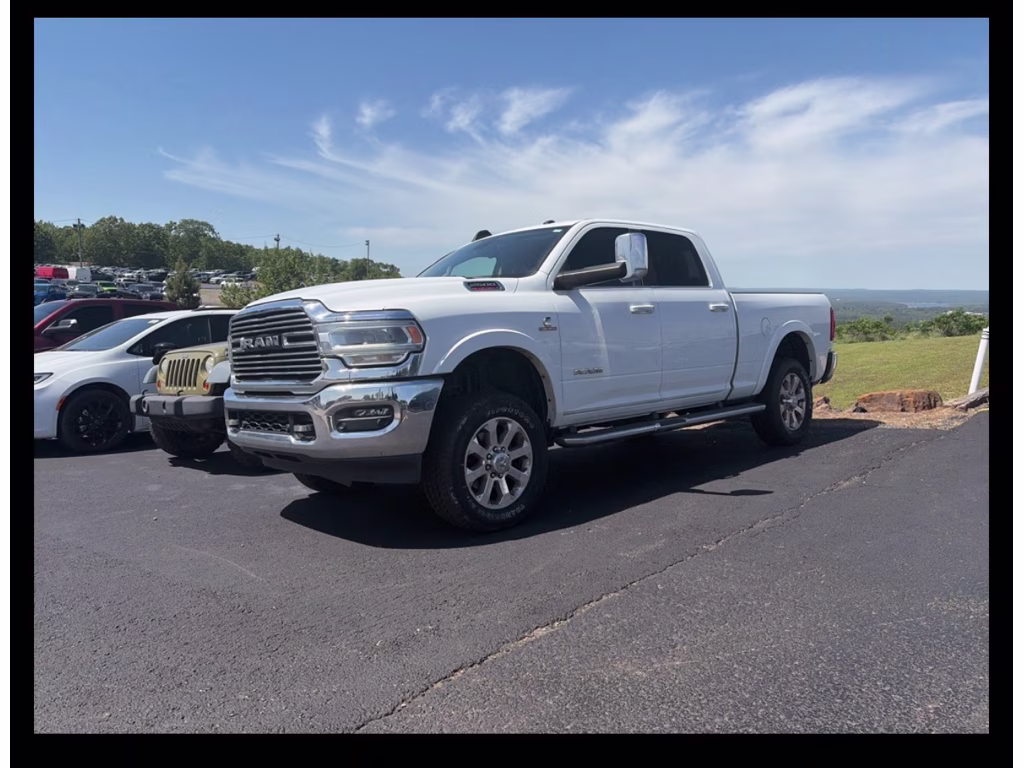 2021 Bright White Clearcoat Ram 2500 Laramie 4X4 Truck