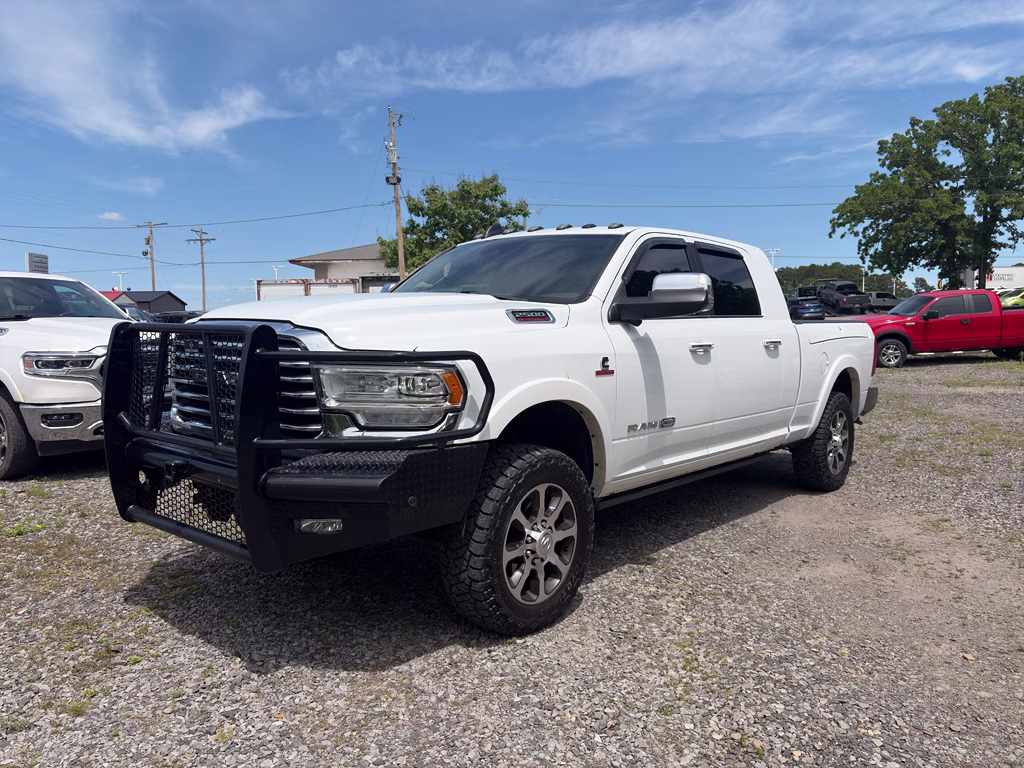 2022 Bright White Clearcoat Ram 2500 Longhorn 4X4 Truck