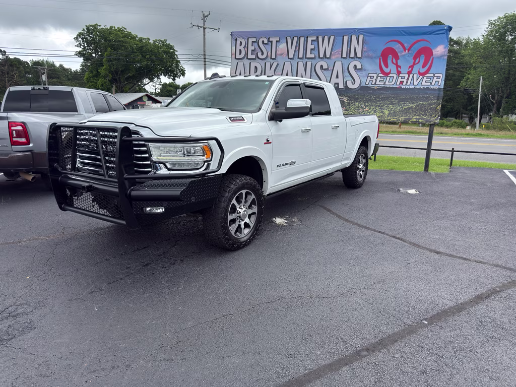 2022 Bright White Clearcoat Ram 2500 Longhorn 4X4 Truck