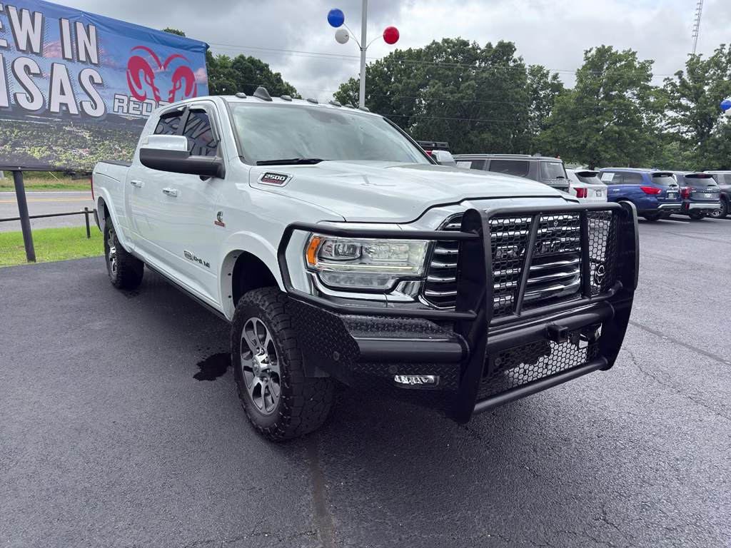 2022 Bright White Clearcoat Ram 2500 Longhorn 4X4 Truck