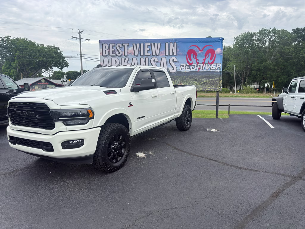 2021 Pearl White Ram 2500 Limited 4X4 Truck