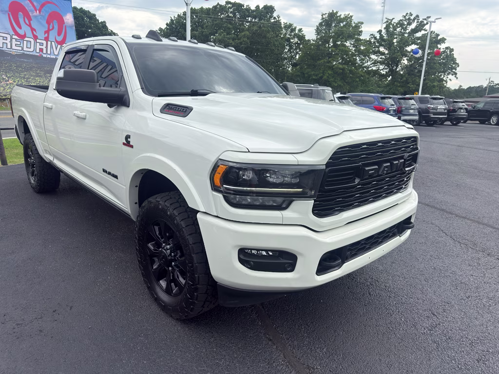 2021 Pearl White Ram 2500 Limited 4X4 Truck