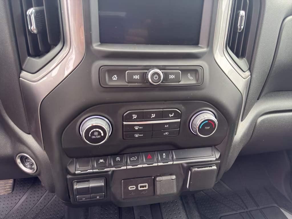 2025 Riptide Blue Metallic Chevrolet Silverado Custom 4X4 Truck