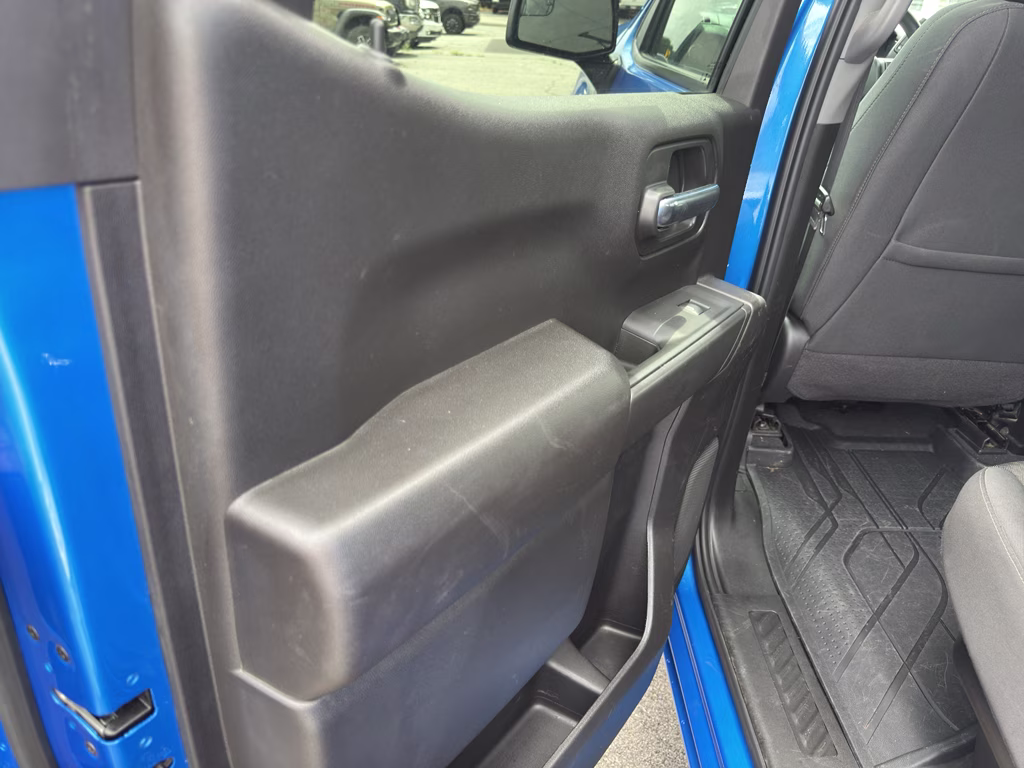 2025 Riptide Blue Metallic Chevrolet Silverado Custom 4X4 Truck