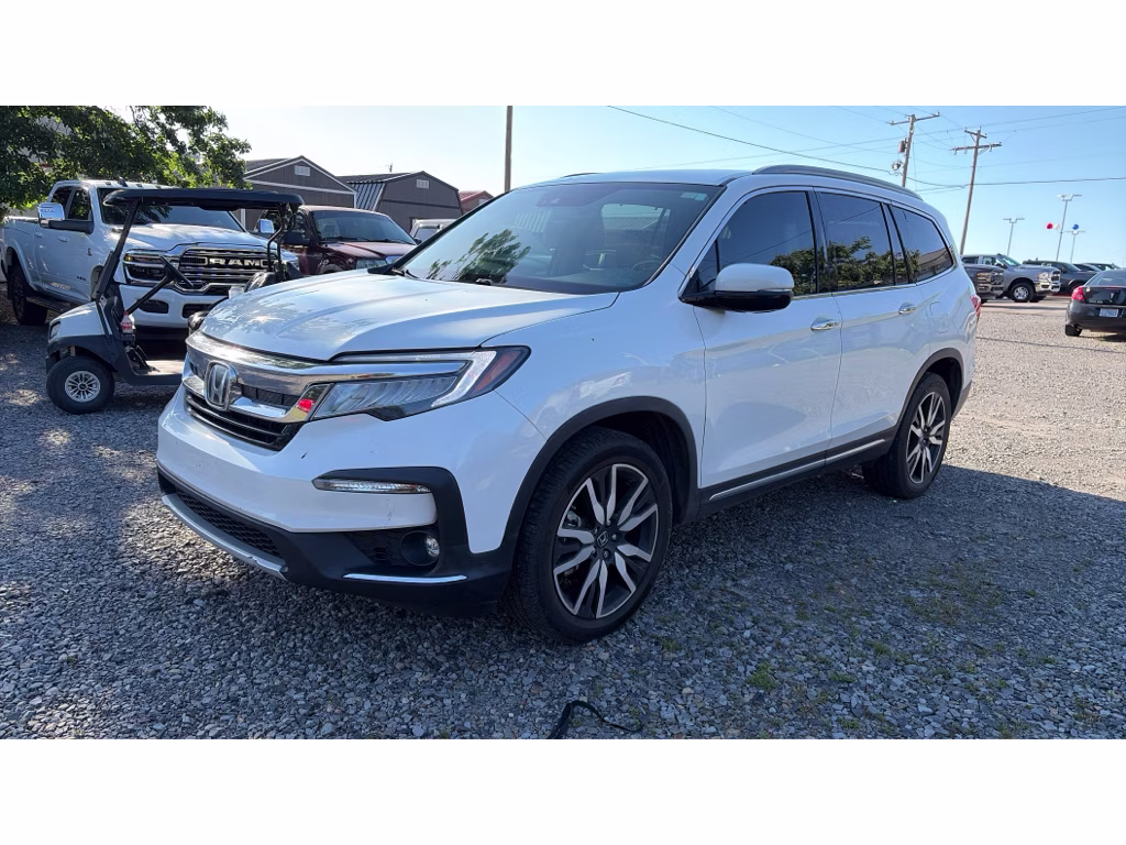 2021 Platinum White Pearl Honda Pilot Elite AWD SUV