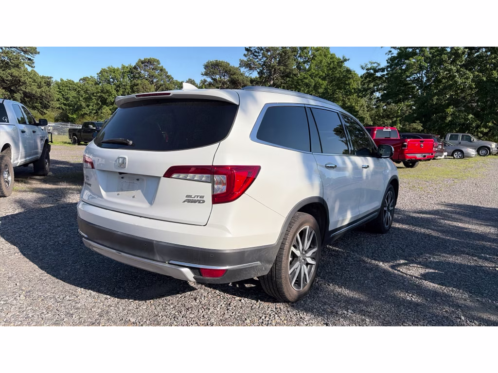 2021 Platinum White Pearl Honda Pilot Elite AWD SUV