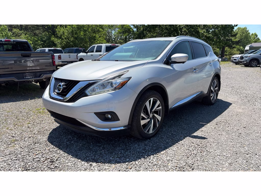 2015 Brilliant Silver Metallic Nissan Murano Platinum FWD SUV