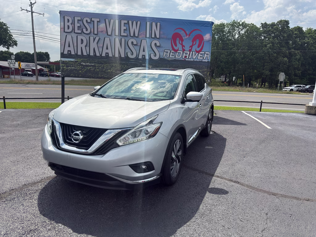 2015 Brilliant Silver Metallic Nissan Murano Platinum FWD SUV