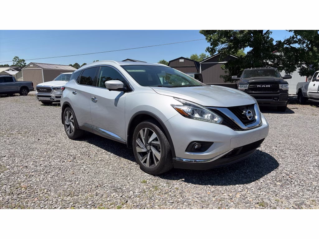 2015 Brilliant Silver Metallic Nissan Murano Platinum FWD SUV