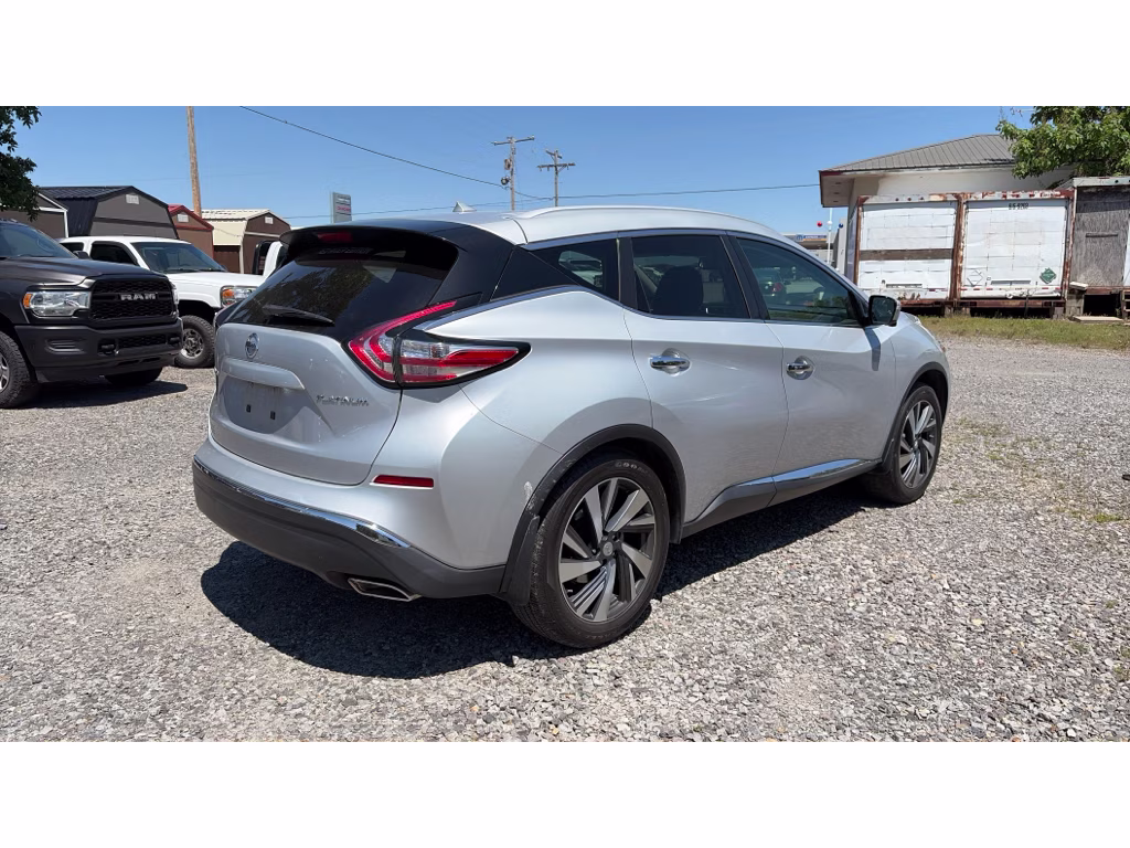 2015 Brilliant Silver Metallic Nissan Murano Platinum FWD SUV