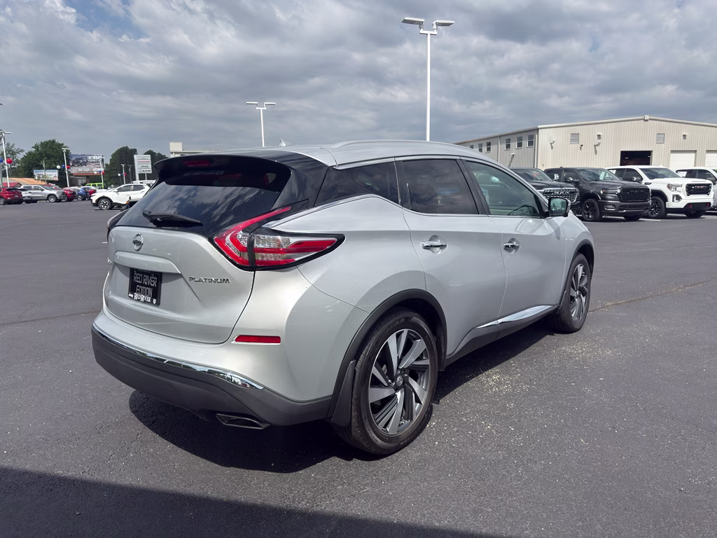 2015 Brilliant Silver Metallic Nissan Murano Platinum FWD SUV