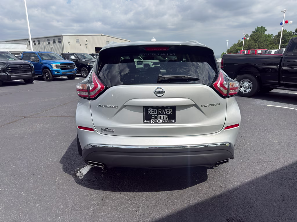 2015 Brilliant Silver Metallic Nissan Murano Platinum FWD SUV