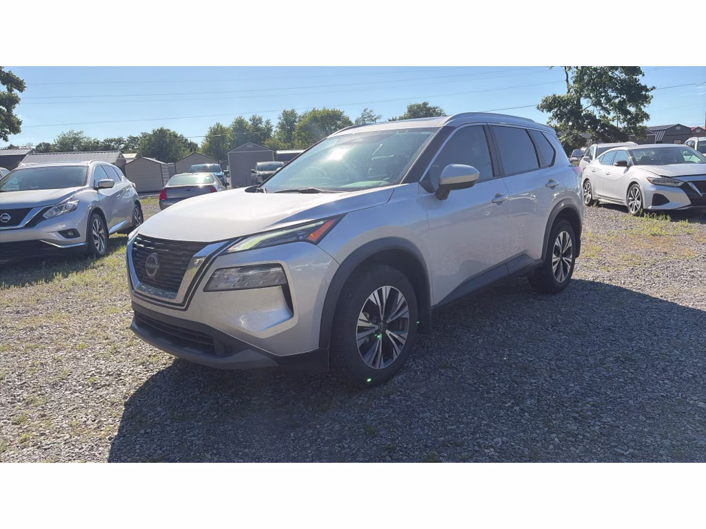 2023 Brilliant Silver Metallic Nissan Rogue SV FWD SUV
