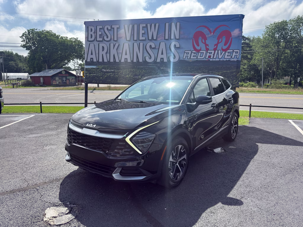 2024 Ebony Black Kia Sportage EX FWD SUV