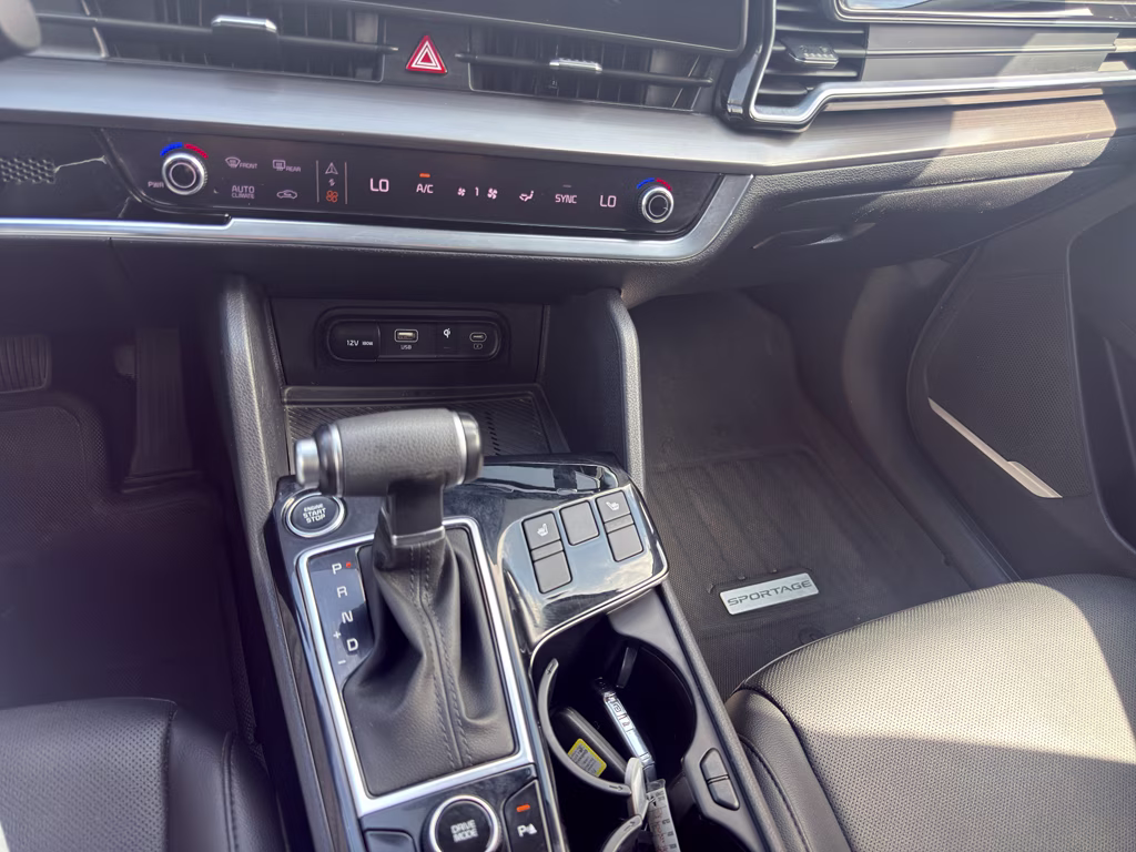 2024 Ebony Black Kia Sportage EX FWD SUV