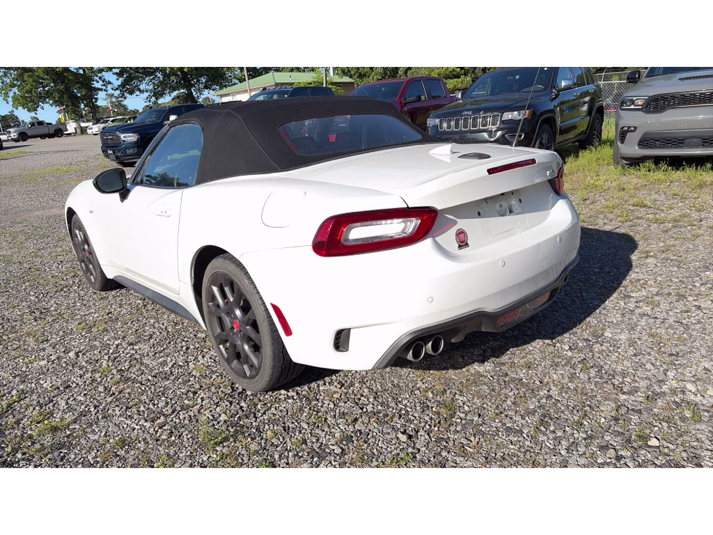 2018 Brilliante White FIAT 124 Spider Abarth RWD Convertible