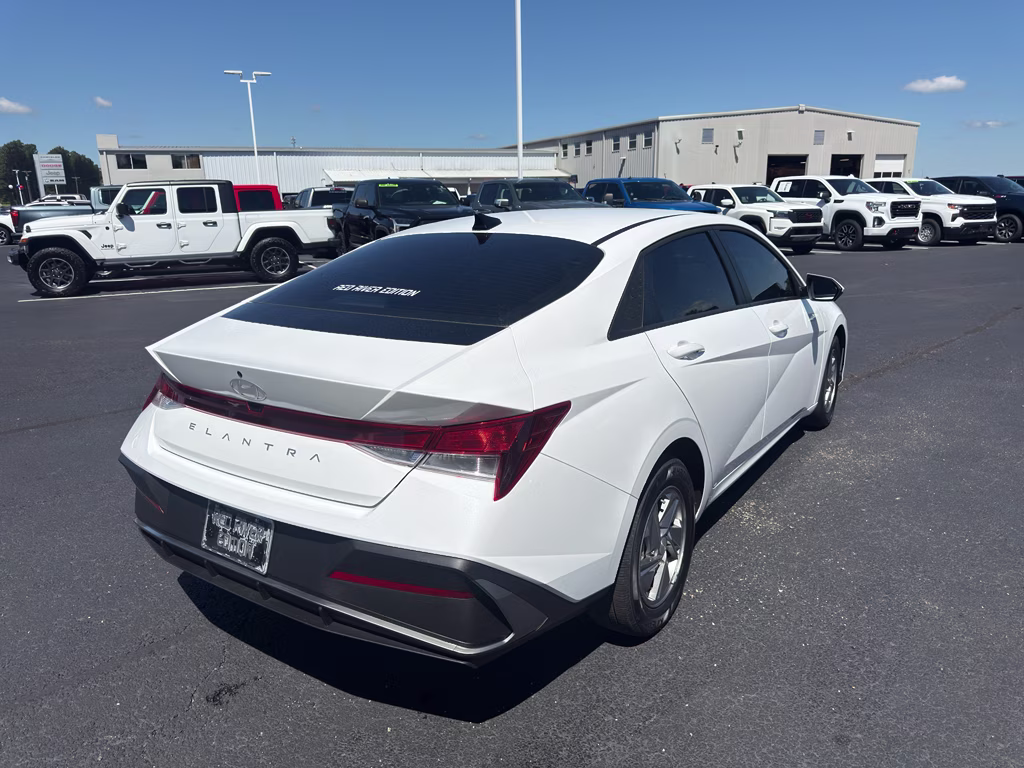2025 Serenity White Hyundai Elantra SE FWD Sedan