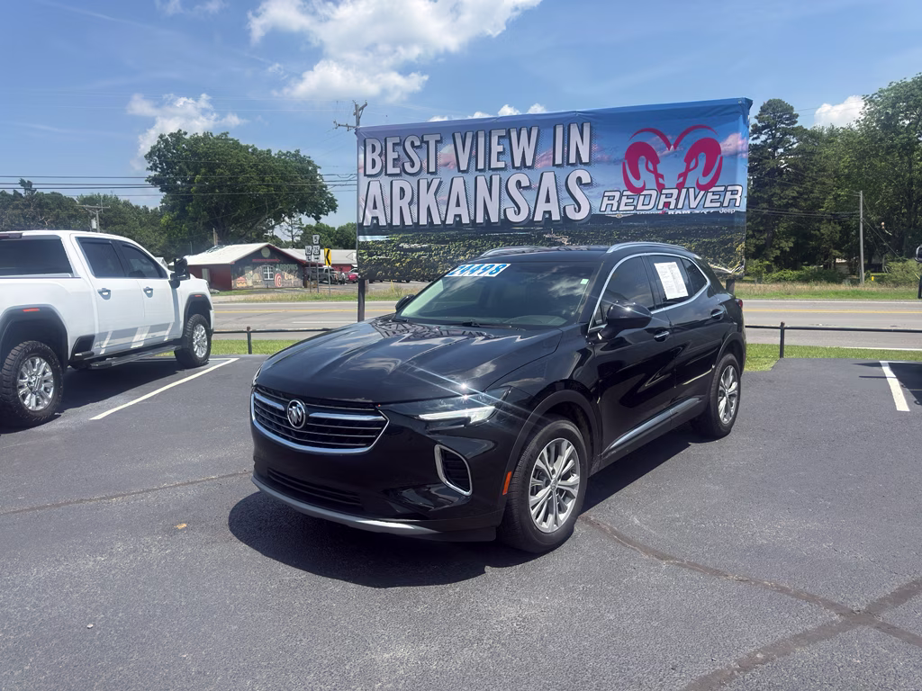 2022 Ebony Twilight Metallic Buick Envision Preferred FWD SUV