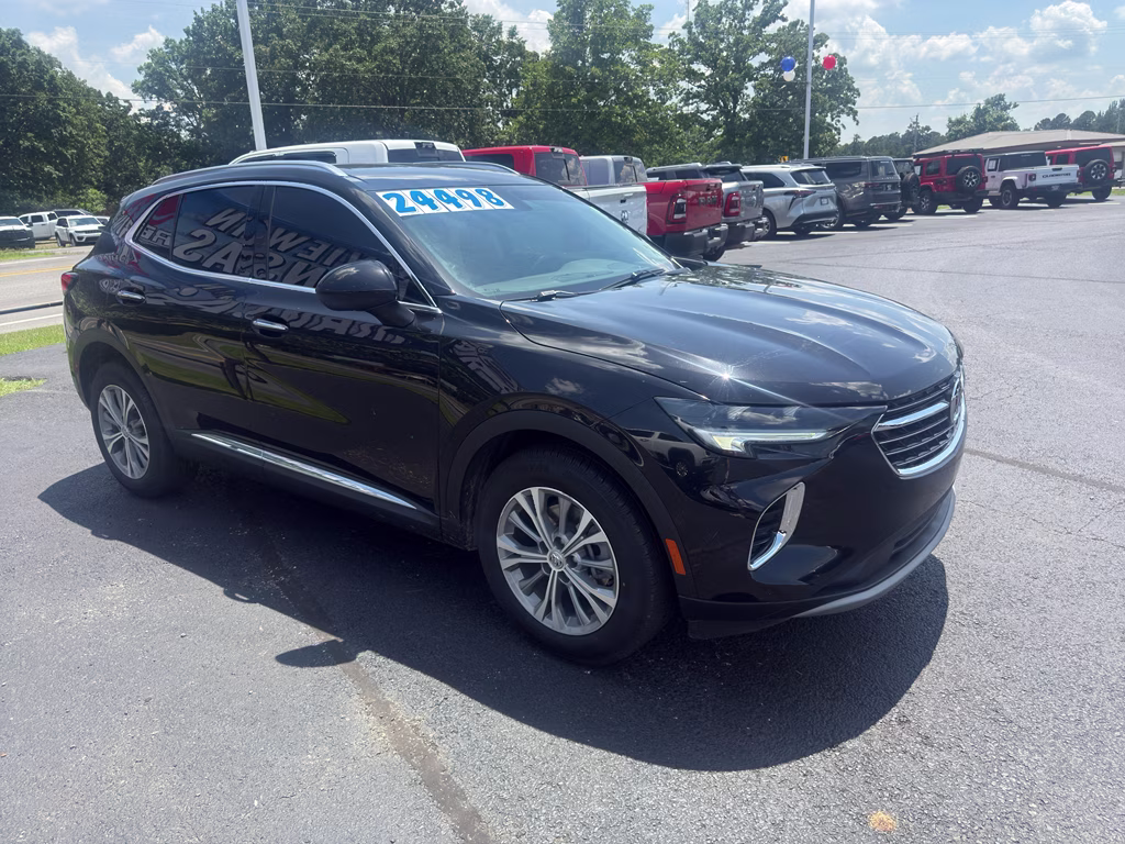 2022 Ebony Twilight Metallic Buick Envision Preferred FWD SUV