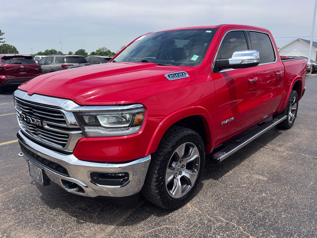 2022 Flame Red Clearcoat Ram 1500 Laramie 4X4 Truck