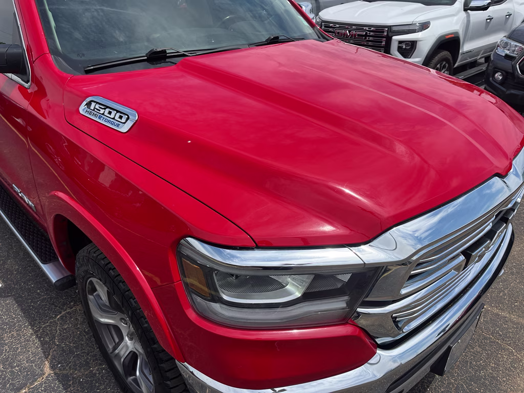 2022 Flame Red Clearcoat Ram 1500 Laramie 4X4 Truck