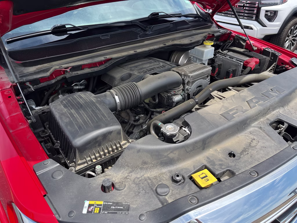 2022 Flame Red Clearcoat Ram 1500 Laramie 4X4 Truck
