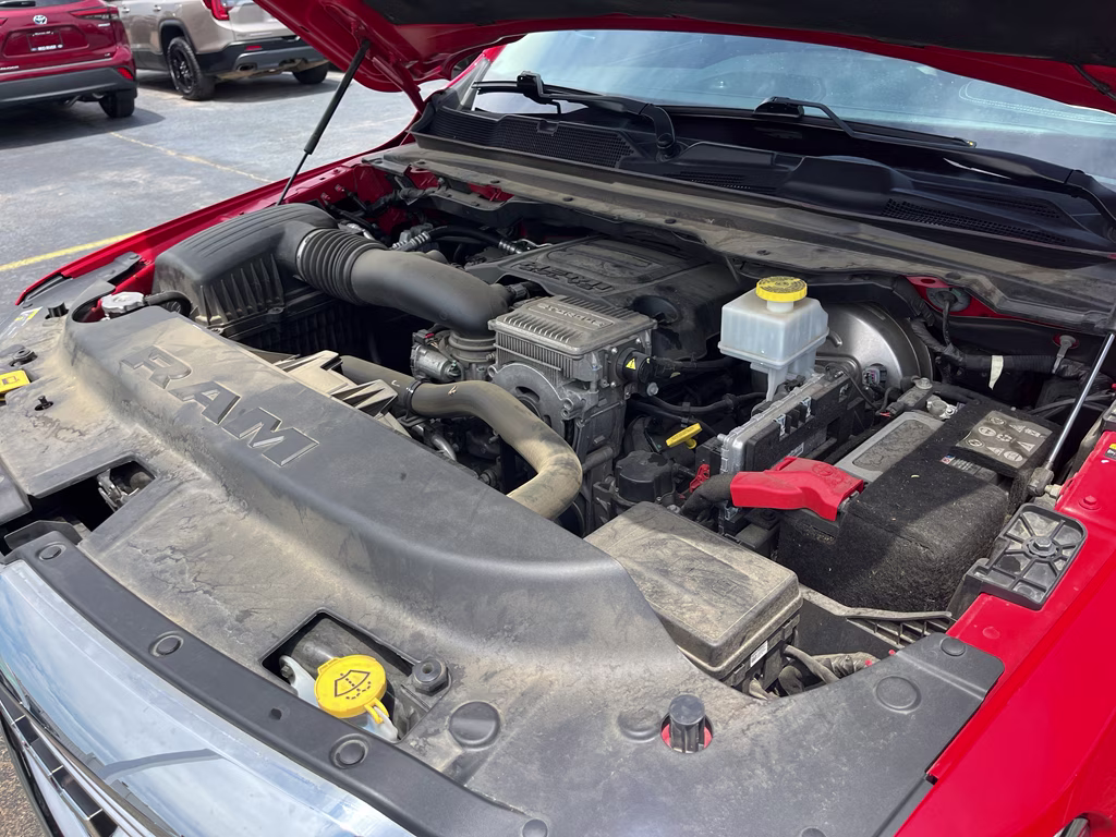 2022 Flame Red Clearcoat Ram 1500 Laramie 4X4 Truck