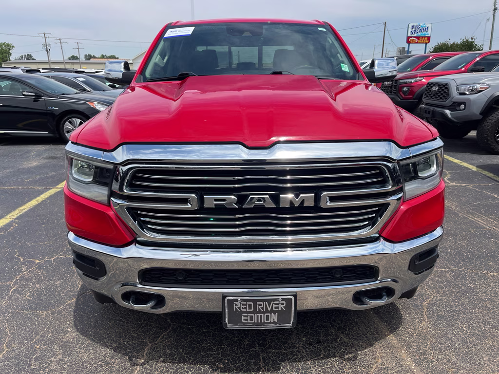 2022 Flame Red Clearcoat Ram 1500 Laramie 4X4 Truck