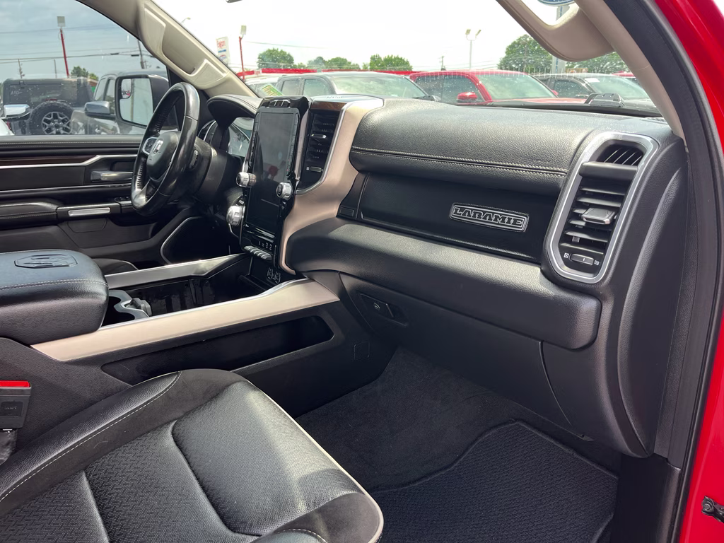 2022 Flame Red Clearcoat Ram 1500 Laramie 4X4 Truck