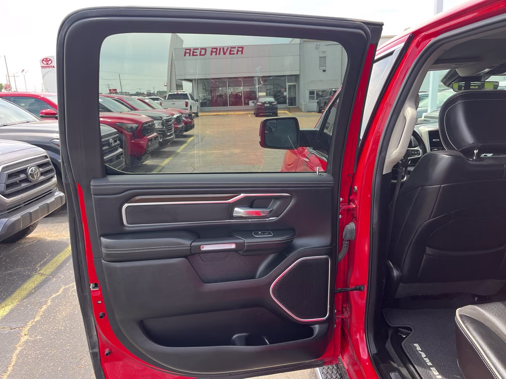 2022 Flame Red Clearcoat Ram 1500 Laramie 4X4 Truck